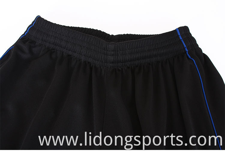 Wholesale orders high quality tracksuit bottoms polyester elastic soccer training pants